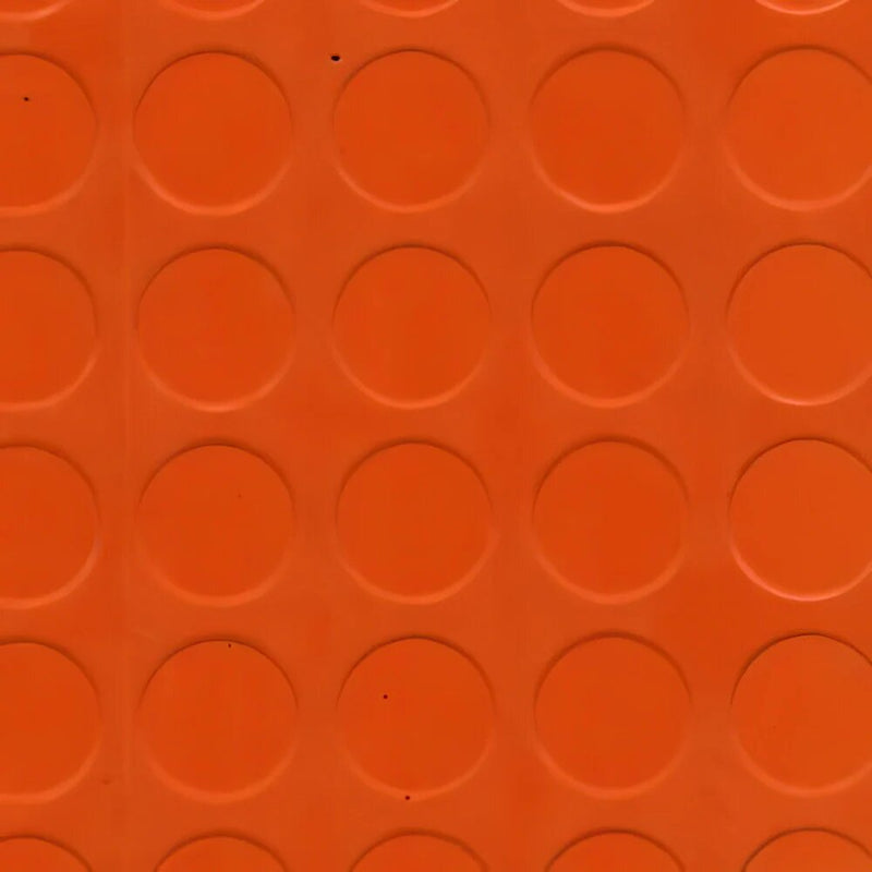 Slip Resistant High Quality 2.7mm Studded Rubber Tiles