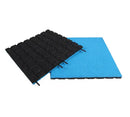 Interlocking Rubber Playground Tile with Safety Ramps