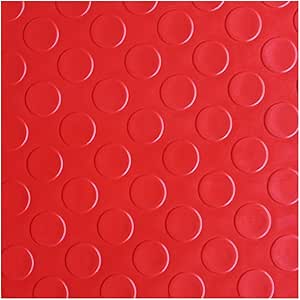 Slip Resistant High Quality 2.7mm Studded Rubber Tiles