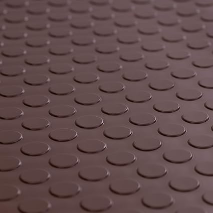 Slip Resistant High Quality 2.7mm Studded Rubber Tiles