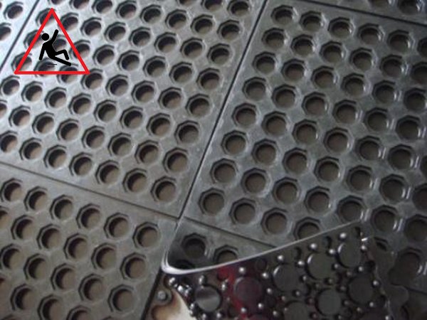 Anti Slip Grip Rubber Matting for Slippery Decking Walkways Ramps and Paths - Rubber Co