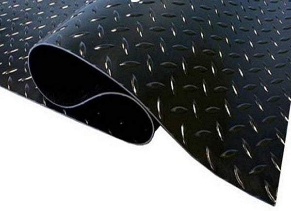Diamond Pattern Rubber Van Flooring - Rubber Co