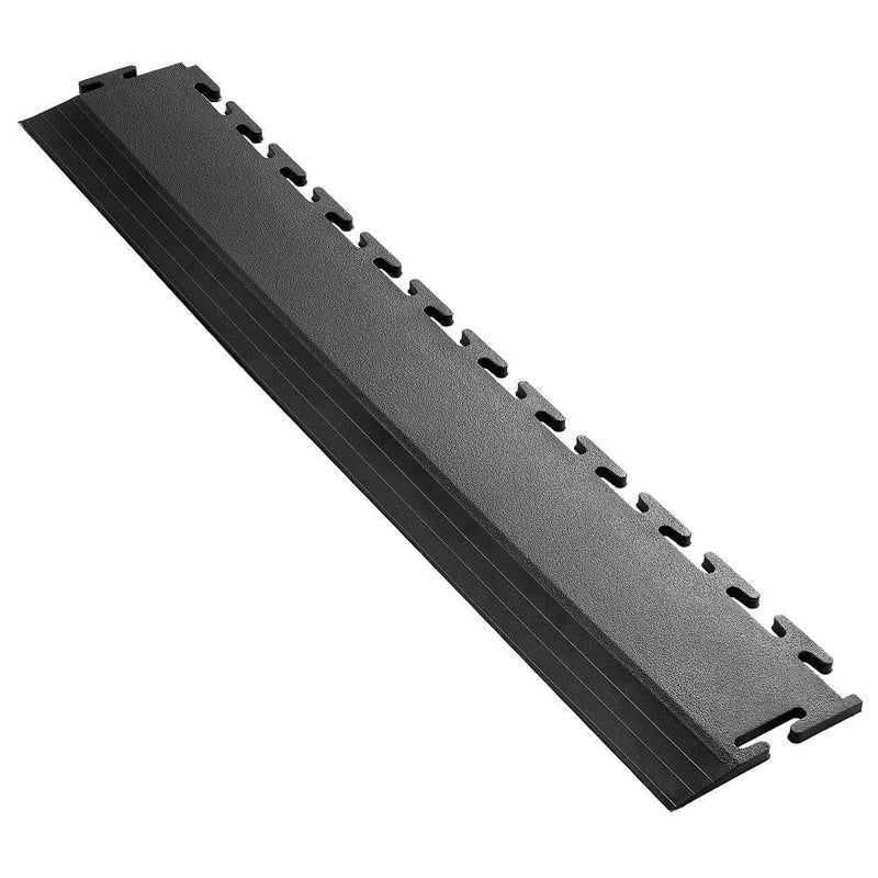 Rubberco 7mm Interlocking PVC Flooring Tile Ramp/Corner