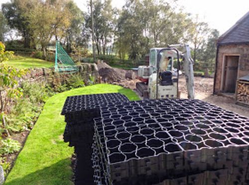 Anti Fatigue Rubber Workshop Mat Tile with Drainage Holes C - Rubber Co