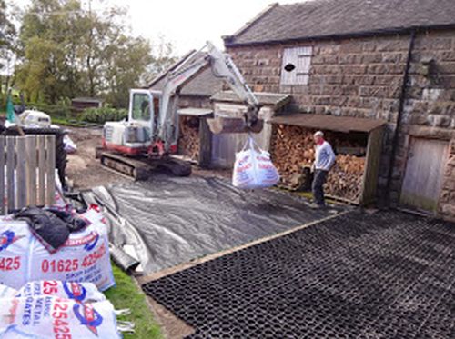 Anti Fatigue Rubber Workshop Mat Tile with Drainage Holes C - Rubber Co