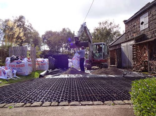 Anti Fatigue Rubber Workshop Mat Tile with Drainage Holes C - Rubber Co